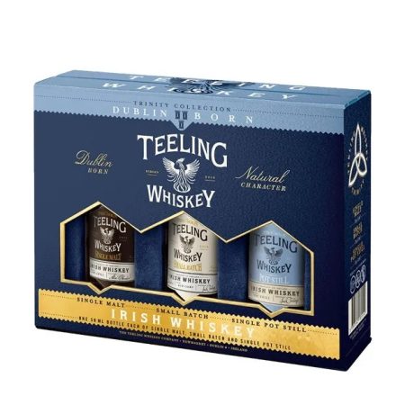 Teeling Whisky Trinity Pack 0,05l*3 DD. (Single Pot Still-Small Batch-Single Malt)
