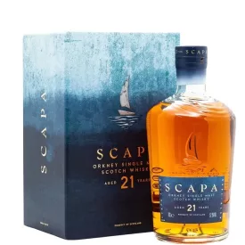 Scapa Whisky 21 years Orkney Single Malt Scotch 0,7l DD.