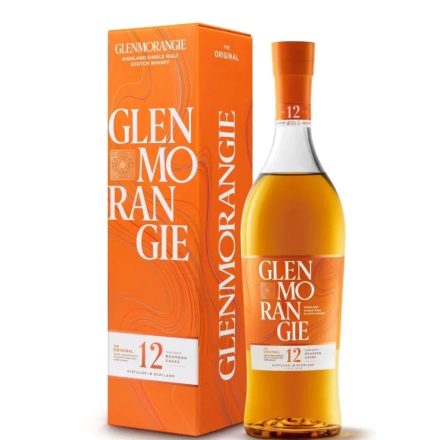 Glenmorangie Whisky 12 years The Original Bourbon Casks Highland Single Malt Scotch 0,7l DD.