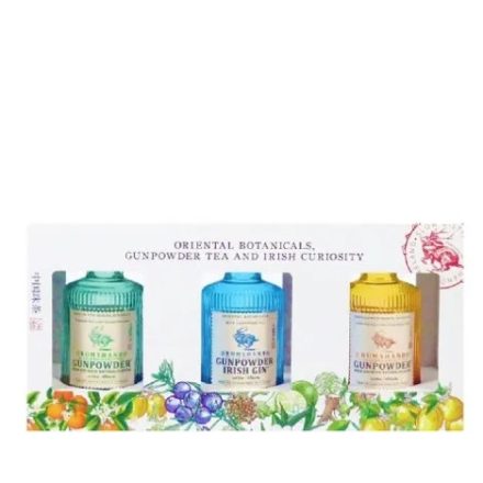 Drumshanbo Gunpowder Gin Irish Mini Pack 3*0,05l