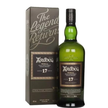 Ardbeg Whisky 17 years Islay Single Malt Scotch 0,7l DD.