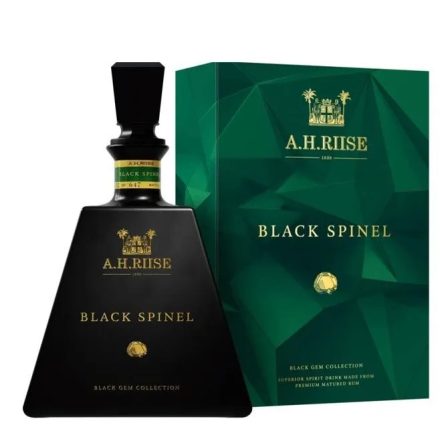A.H. Riise Rum Black Gem Collection Black Spinel 0,7l DD.