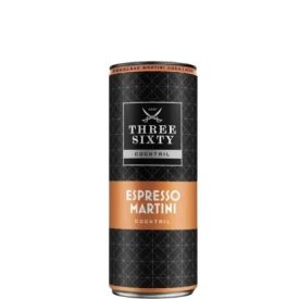 Three Sixty Vodka Coctail Espresso Martini 0,25l