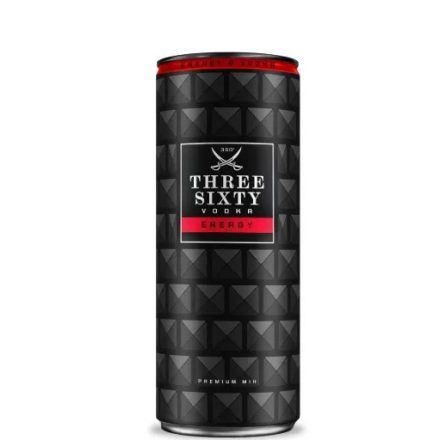 Three Sixty Vodka Coctail Energy 0,25l