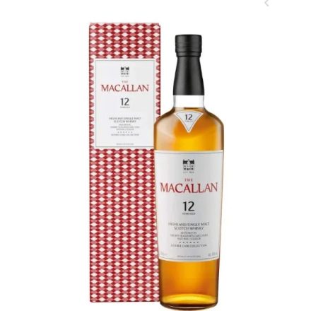 Macallan Whisky 12 years Double Cask Sherry Seasoned Oak Cask 0,7l DD.