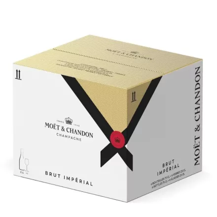 Moet & Chandon Champagne Brut Set Limited Edition 6*0,75l DD.
