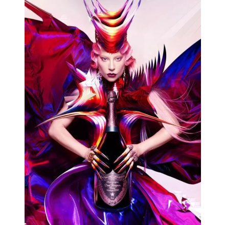 Dom Perignon Champagne Rosé Vintage 2006. Lady Gaga Limited Edition 0,75l DD.