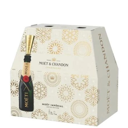 Moet & Chandon Champagne Brut Imperial End of The Year 2022. Set 6*0,2l