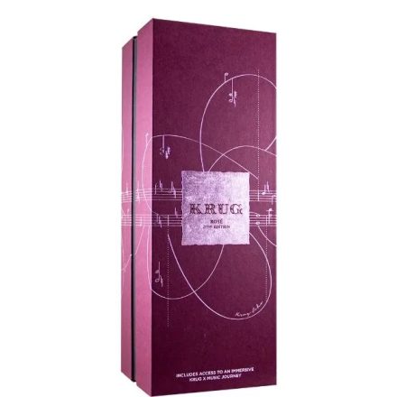 Krug Rosé Brut Champagne 27ÉME X Music Limited Edition 0,75l DD.