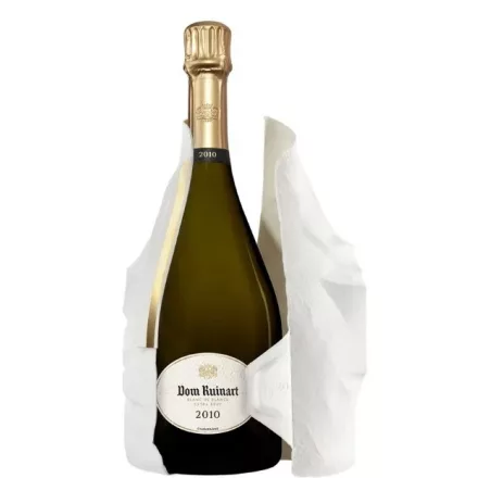 Dom Ruinart Champagne Blanc de Blancs Extra Brut 2010. 0,75l Second Skin Case
