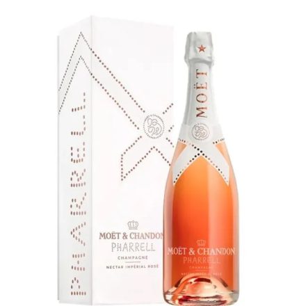 Moet & Chandon Champagne N.I.R Nectar Imperial Rosé Pharrel W. Edition 0,75l DD.