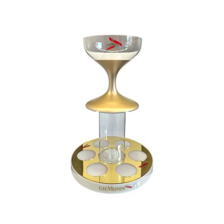 Mumm Champagne Szökőkút