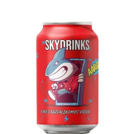 Skydrinks Epres - Bazsalikomos Vodka 0,33l