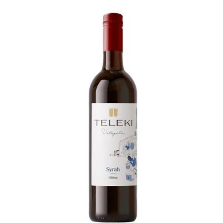 Teleki Válogatás Villányi Syrah 2022. 0,75l száraz vörösbor