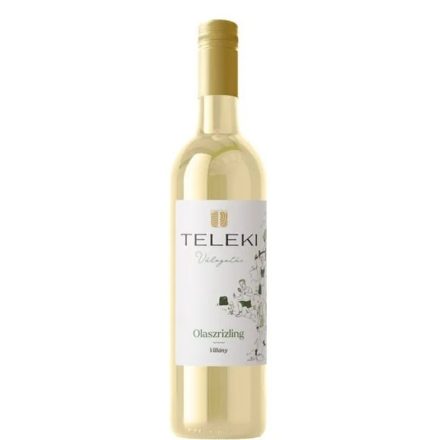Teleki Válogatás Villányi Olaszrizling 2024. 0,75l száraz fehérbor