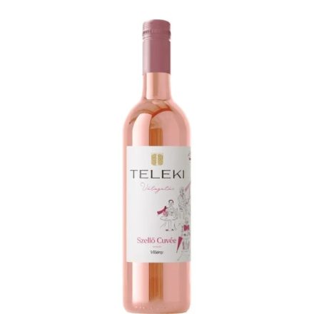 Teleki Válogatás Villányi Szellő Cuvée 2024. 0,75l száraz rosébor