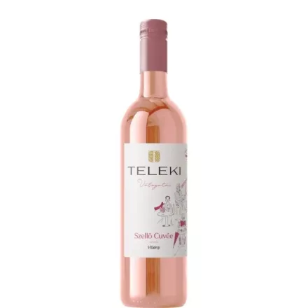 Teleki Válogatás Villányi Szellő Cuvée 2024. 0,75l száraz rosébor