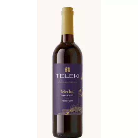Teleki Inspiráció Villányi Merlot 2023. 0,75l száraz vörösbor