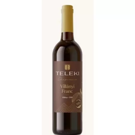 Teleki Inspiráció Villányi Franc 2021. 0,75l száraz vörösbor
