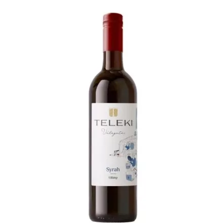 Teleki Válogatás Villányi Syrah 2023. 0,75l száraz vörösbor