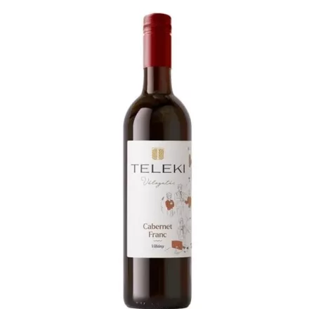 Teleki Válogatás Villányi Cabernet Franc 2023. 0,75l száraz vörösbor