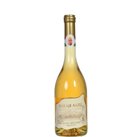 Tóth Zoltán Tokaji Aszú 5 Puttonyos 2018. 0,25l fehérbor