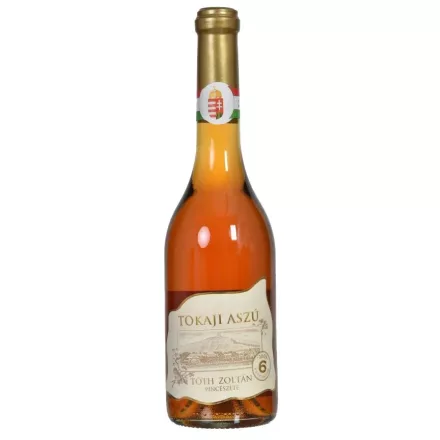 Tóth Zoltán Tokaji Aszú 6 Puttonyos 2017. 0,5l fehérbor