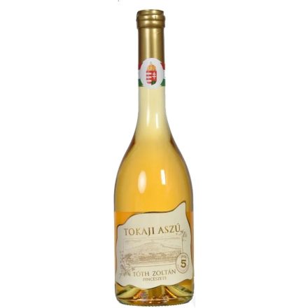 Tóth Zoltán Tokaji Aszú 5 Puttonyos 2019. 0,5l fehérbor
