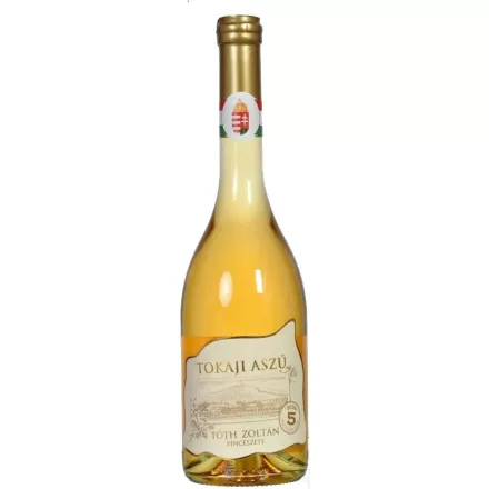 Tóth Zoltán Tokaji Aszú 5 Puttonyos 2019. 0,5l fehérbor