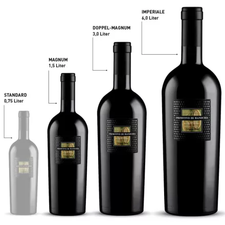 Sessantanni Primitivo Di Manduria D.O.P. Limited Edition 2012. 1,5l DD. vörösbor