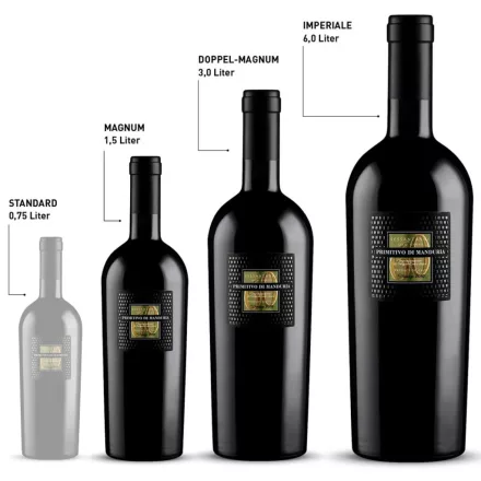 Sessantanni Primitivo Di Manduria D.O.P. Vintage 2019. 1,5l DD. vörösbor