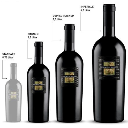 Sessantanni Primitivo Di Manduria D.O.P. Vintage 2019. 3l DD. vörösbor