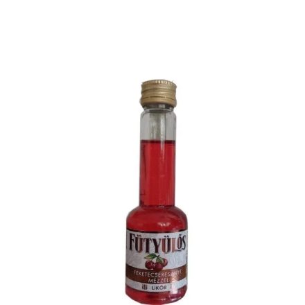 Fütyülős Likőr Feketecseresznye Mézzel 0,04l
